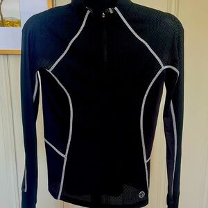 Tory Burch Sport Size small pullover with zipper